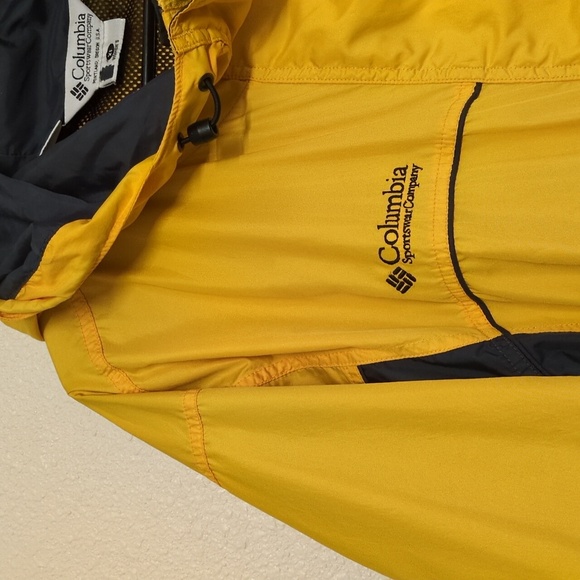 Columbia Sportswear Company Women's Size XL Hooded Yellow And Black Jacket - Picture 2 of 13